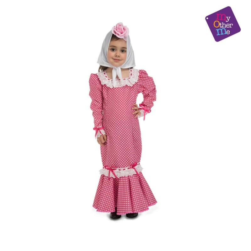 DISFRAZ CHULAPA MADRILEÑA BLANCO NIÑA 1-