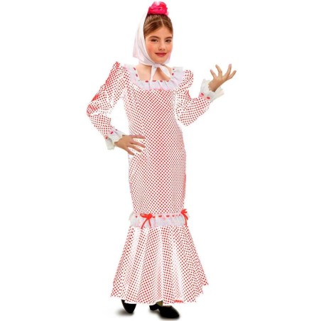 DISFRAZ CHULAPA MADRILEÑA BLANCO NIÑA 3-