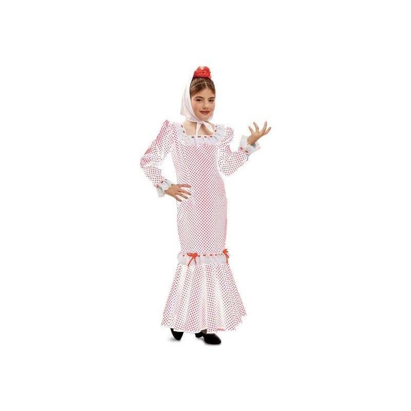 DISFRAZ CHULAPA MADRILEÑA BLANCO NIÑA 1-