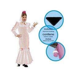 DISFRAZ CHULAPA MADRILEÑA BLANCO ROJO 5 2