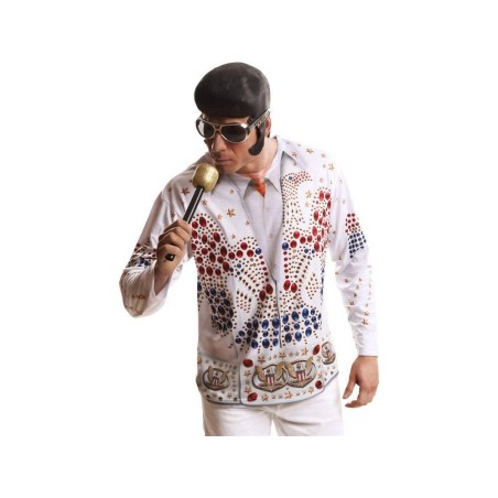 DISFRAZ CAMISETA COSPLAY THE KING ELVIS 