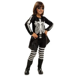 DISFRAZ NIÑA ESQUELETO SKELETO 7-9 AÑOS