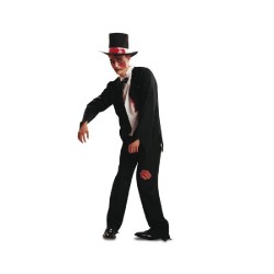 DISFRAZ NOVIO CADAVER ZOMBI ELEGANTE ML 