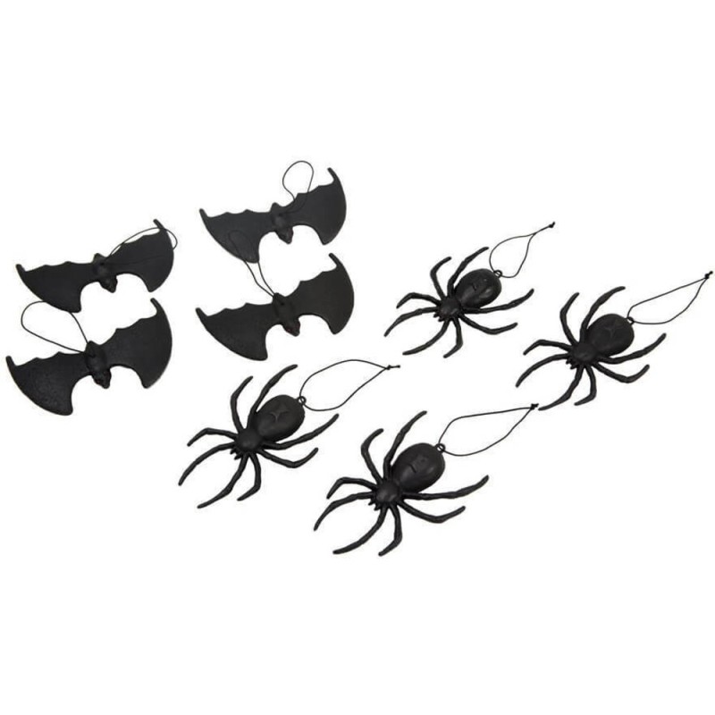 ARAÑAS Y MURCIELAGOS COLGANTES